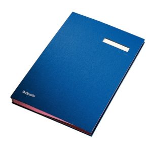 Liber Firme Esselte me 20 ndarje blu color 621063