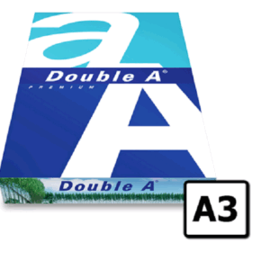 Leter 80 gr A3, Double A per printer dhe fotokopje.