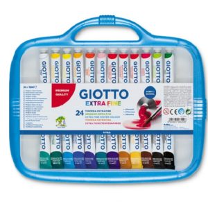 Tempra Giotto Tubet 12 ml set 24 Ngjyra