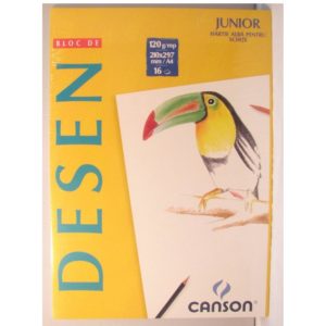 Bllok Desen Canson  A3,  120 gr  16 flete