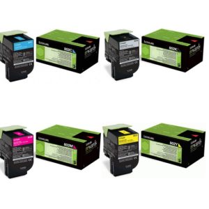 Toner Lexmark CX 310  4 coloret