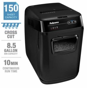 SHREDDER Fellowes  AUTOMAX 150C      GRIRESE DOCUMENTASH