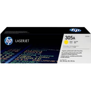 Toner HP LJ CE412A  YELLOW (305A) HP:COLOR LASERJET PRO M375NW, COLOR LASERJET PRO M451DN, COLOR LASERJET PRO M475DN, LASERJET PRO 300 M351A, LASERJET PRO 400 M451DN, LASERJET PRO 400 M451NW, LASERJET PRO MFP M475DW