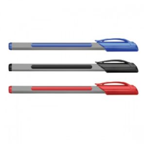 PEN CLARO TRION + NEEDLE POINT 1MM BLUE, Black,RED