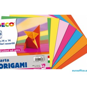 Carta origami 14x14 cm per modele 20 flet pako 741