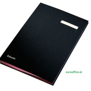 Liber Firme Esselte me 20 ndarje black color  621061