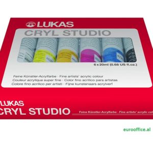 Bojra akrilik LUKAS / Lukas cryl studio 6 colore x 20ml     60760000