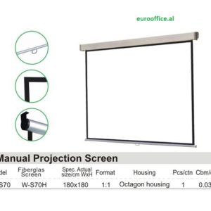 Ekran Projektimi per ne mur , Comix  W-S70  1.8m x1.8m
