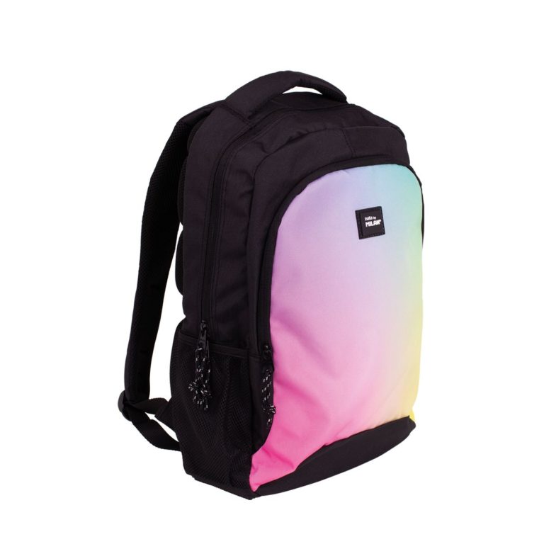 Çantë shpine Milan me 2 zinxhire (21 l) Seria Sunset, e zezë CSH624605