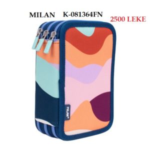 Portofol shkolle i kompletuar 3 zinxhira Milan CONT. FUN 081364FN