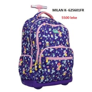 Canta shkolle  me rrota Milan FAIRY TALE 625601FR