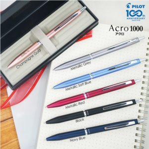Stilolaps Pilot Acro 1000  Gold / Navy Blue / Black / Rose Gold / Silver