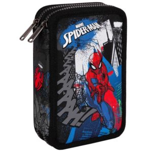 Portofol shkolle 2 zinxhira CoolPack F066777 Disney Core-Jumper 2 Double Decker pencil case,spiderman