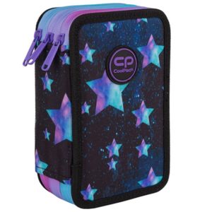 Portofol shkolle 3 zinxhira CoolPack F067830 Jumper 3 Triple Decker pencil case,star night