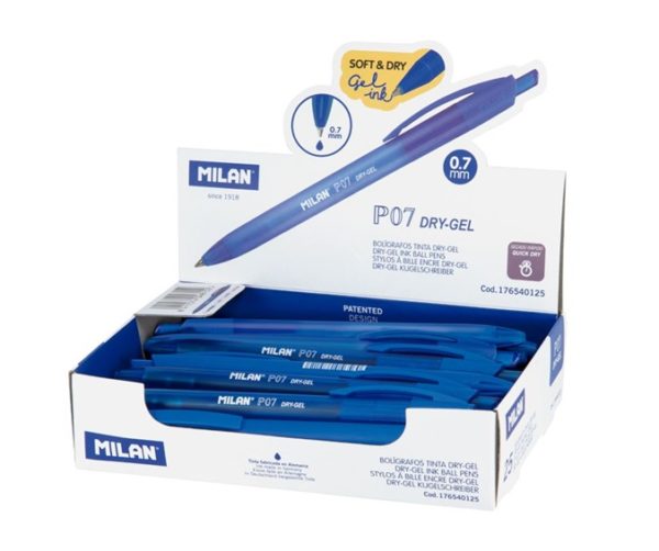 Stilolapsa Milan Dry -Gel ball pens blue 176540125 - Image 2