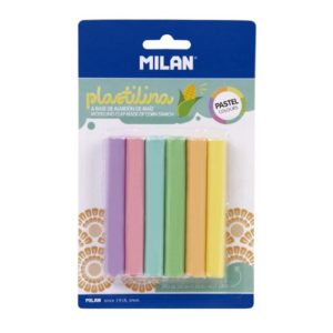 Plasteline Milan 6 colore modelling clay 70 gr  914706P