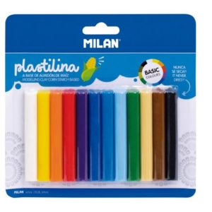 Plasteline Milan 12 colore modelling clay 140 gr  914712