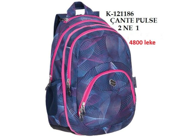 Canta Shkolle Pulse 2 ne 1 Teens Violet Universe 121186