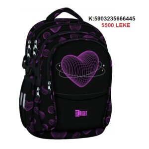 Canta shkolle Majewski STRIGHT BP-01 VIRTUAL HEART K:666445