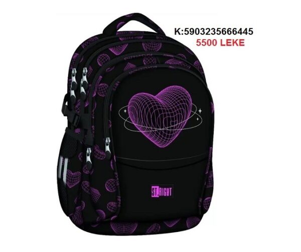 Canta shkolle Majewski STRIGHT BP-01 VIRTUAL HEART K:666445