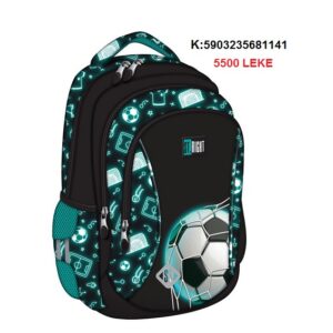 Canta shkolle Majewski  NEON FOOTBALL ST.RIGHT K:681141
