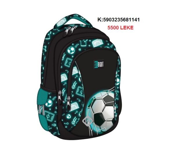 Canta shkolle Majewski  NEON FOOTBALL ST.RIGHT K:681141