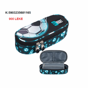 Portofol shkolle BOSH Majewski ST.RIGHT Neon Football oval pen holder K:681165