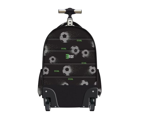 Canta shkolle Majewski  Trolley bag 17'' TB01 Geometric Grey K:680809 - Image 2