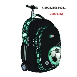 Canta shkolle Majewski  TROLLER ST.RIGHT TB-01 NEON FOOTBALL K:684081
