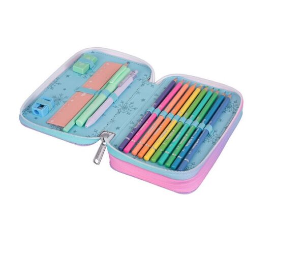 Portofol shkolle Coolpack F066776, Pencil Case JUMPER 2 Disney Frozen, Multi-Colour, multi-coloured, Designer - Image 2