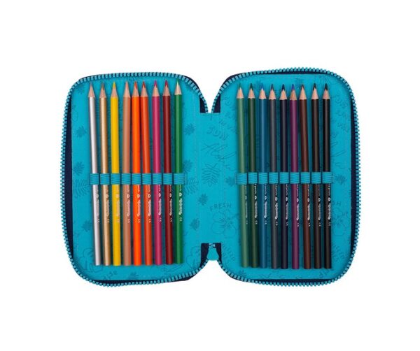 Portofol shkolle 3 zinxhira Coolpack F067780 Jumper 3 Disney Stitch Pencil Case, Multicoloured - Image 5