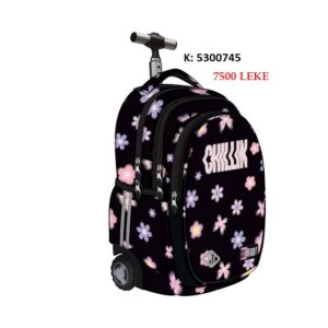Canta shkolle Majewski St. Right,Trolley bag 17' Flower Mood  K:300745