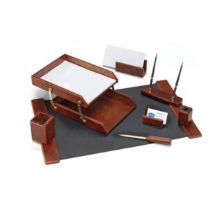 Set skrivanie, Desk set WOOD of 8 tools FOROFIS 91048