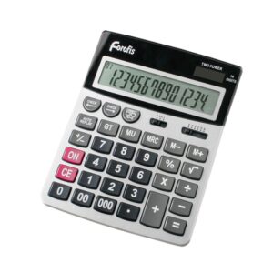 Makina llogaritese ,Calculator “CHECK&CORRECT” FOROFIS 91593  186x152x27mm (not include AA battery)
